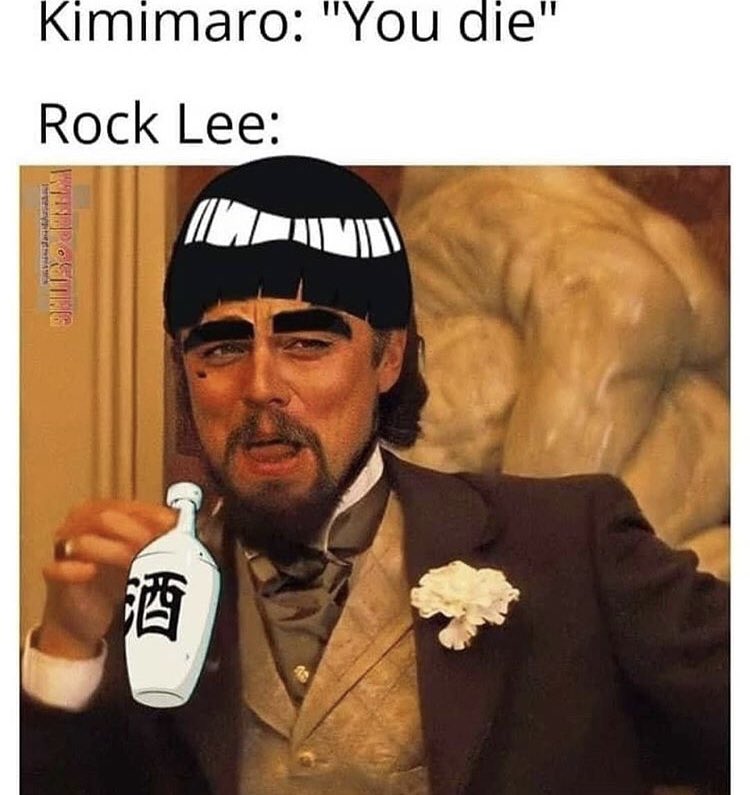 there’s a Leonardo DiCaprio meme I’ve been seeing on Animegram and it gets funnier every time I see it