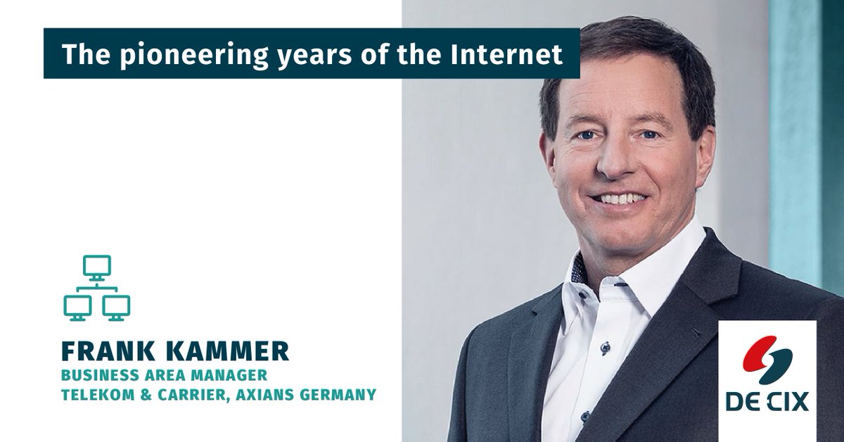 De Cix On Twitter Arnold Nipper Clone42 Texted Us From The Plane To Say Okay Let S Do It Hear More About The Pioneering Years Of The Internet From Frank Kammer Ba Manager