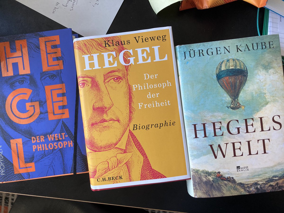 Georg Wilhelm Friedrich Hegel would have turned 250 today. I enjoyed this story about his stint as a journalist from three new biographies published this month.