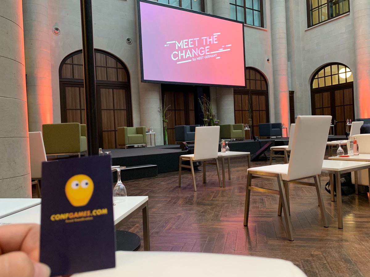 Wir sind heute auf der #MEETTHECHANGE von <a href="/meetgermany_/">MEET GERMANY</a> und freuen uns auf das erste onsite Event seit langem!