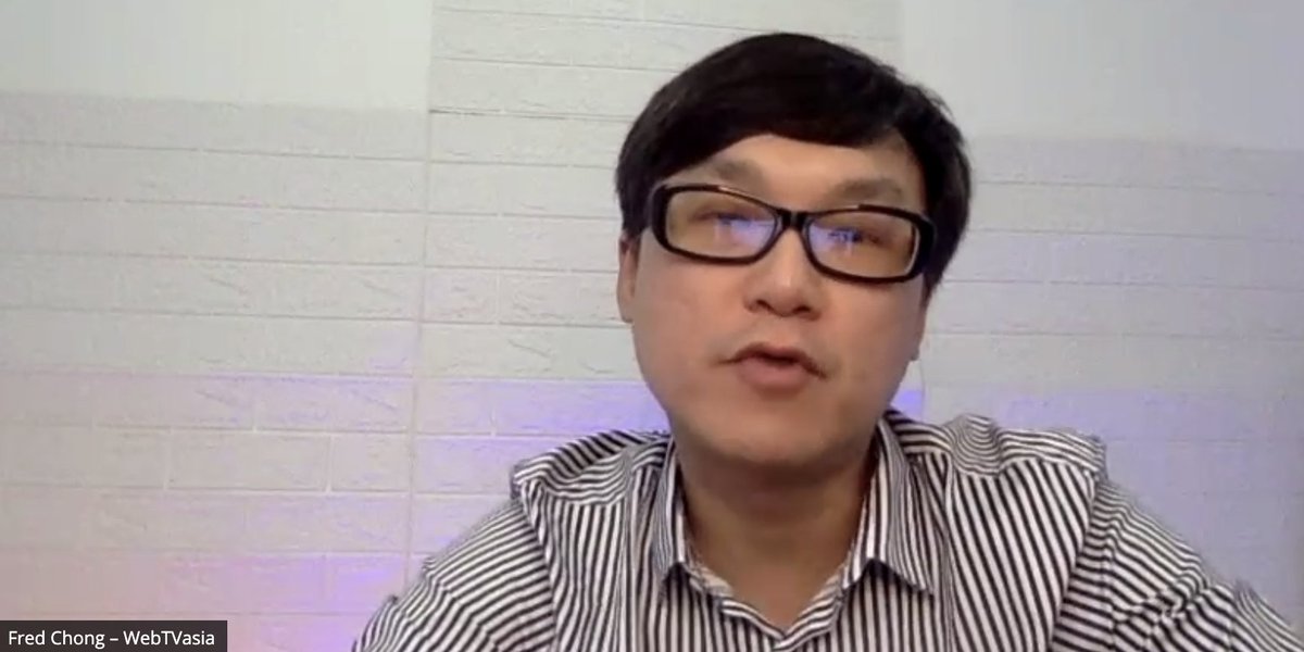 Fred Chong (<a href="/WebTVAsia/">WebTVAsia</a>): I recommend that #OTT platforms look into allowing more #interactivity between users. #FILMART #SocialMedia