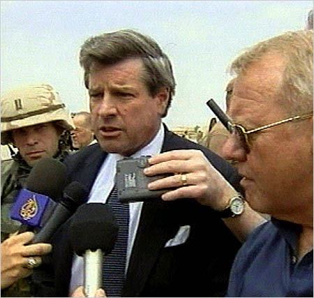 4. Paul Bremer, a colonialist posing as a diplomat, dissolved the Iraqi Government, Armed Forces and Ba'ath party, effectively creating a political & economic vacuum that led to scores of unemployed, & the creation of sectarian parties all over Iraq– fracturing the social fabric.