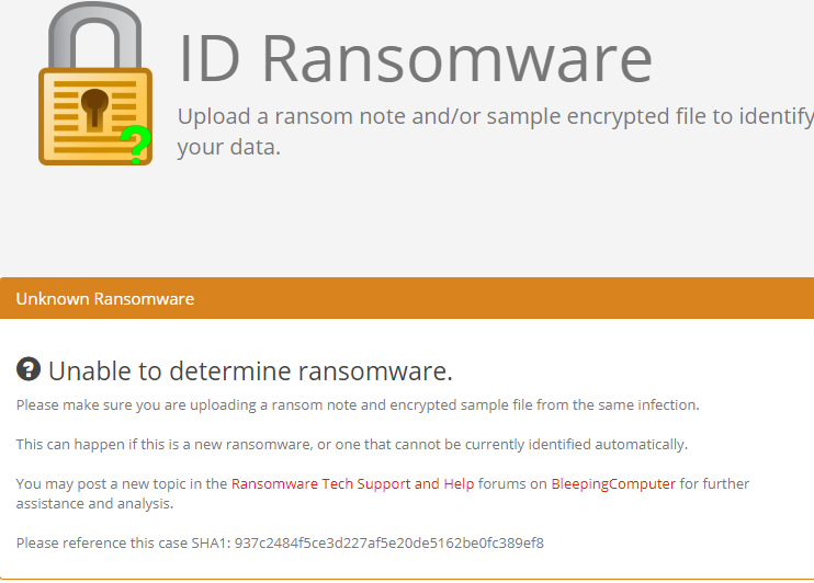 Unseen Ransomware GrujaRS on Twitter: