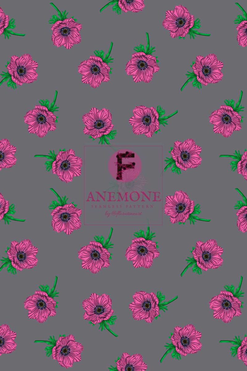 Pink Anemone Floral Pattern on Grey background
#anemone #grey #textilepattern #natureillustration #patterns #printmakingforthepeople #patternoftheday #surfacespatterns #patterned #dribbble #surfacepatterndesigns #tempuradesign #patterndrafting #trendyprints #fabricdesign