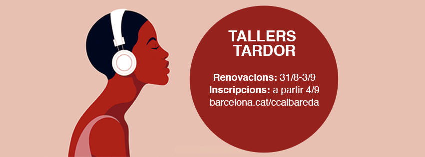 Tallers de tardor 🍁 Hem reduït cabuda per garantir la seguretat de tothom. Apunta les dates per no quedar-te sense plaça! 

Novetats: bit.ly/cursosnous
Tots els cursos: bit.ly/albaredatallers
Descarrega la programació: bit.ly/albaredatardor…