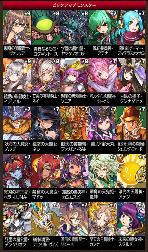 パズドラ攻略班 Appmedia Auf Twitter シーズンスーパーゴッドフェスの詳細が公開されました パズドラ