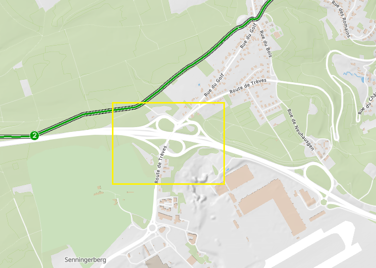 luxembourgize's tweet photo. Plans for multi-modal @tram_luxembourg station in #Senningerberg: where is the active mobility link for the airport and especially for the #PC2Lux national bike path? Those simulations really look like there will be none.
https://t.co/IW4TVscPBc https://t.co/dynQam8Izy