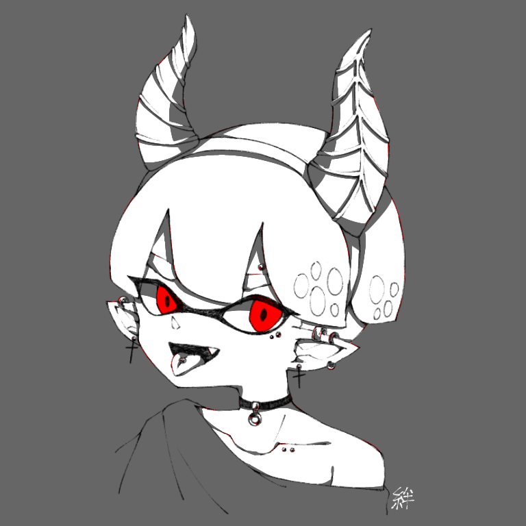 絆 イカボーイのイラスト ウミウシカチューシャをボーイにつけたときに顔に付く大きいラメっぽいのがかっこいいんで是非ボーイも使ってみてください っていう絵です イラスト スプラトゥーン2 Splatoon2 T Co Zyase5limf Twitter