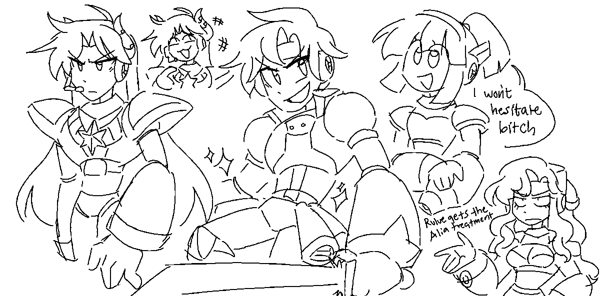 ARSS as reploids (a.k.a. stupid shit that appeals to me and me alone.png) 