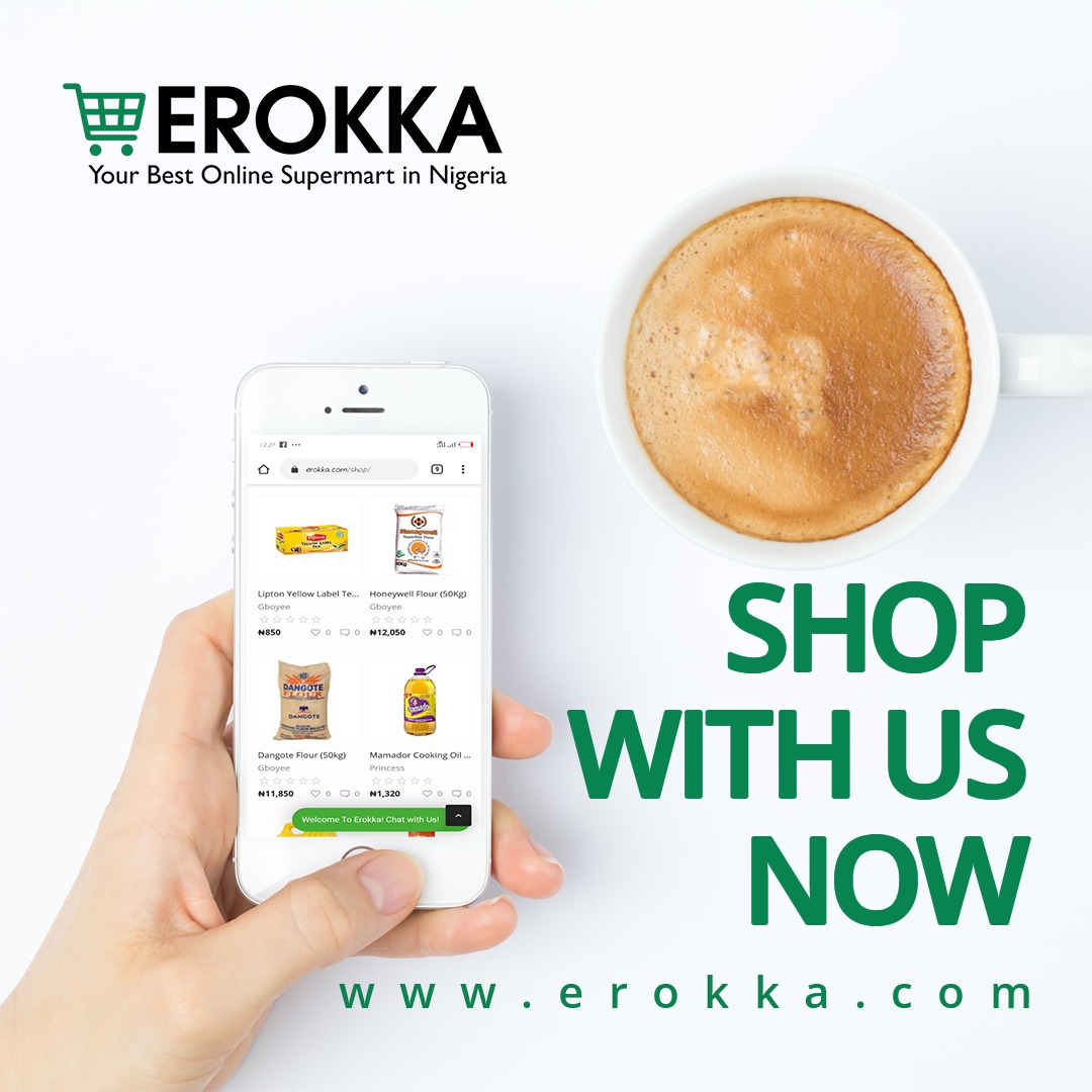 erokkang's tweet photo. With Erokka, Get hold of your Smart Phone, buy and get your goods delivered your doorstep. #shopping #produtcs #householditems #goods #foodstuffs #market #groceries #buying #discount https://t.co/VvDaoD7VSi