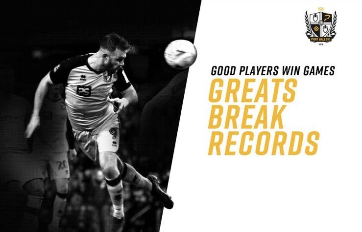 Happy birthday to our record-breaking Sneyd Green sniper. The Pontiff: Tom Pope.     