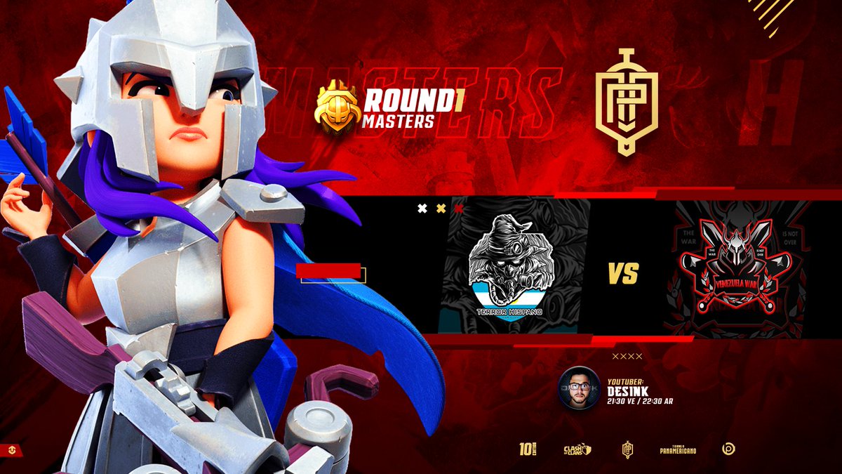 Hoy jueves empieza la fase de grupos en la modalidad MÁSTERS📌

Con 3 guerras de altísimo nivel, donde lo único que importa es ganar👊

Empieza oficialmente las guerras en la 10ma. Edición ❤

#Argentina #Colombia #Chile #Venezuela