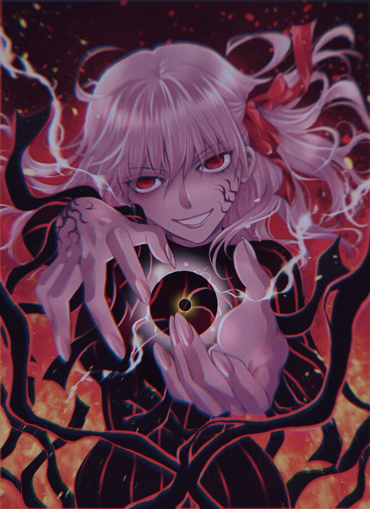 Fgo 映画良かった 邪悪な黒サクラちゃん好き 暗い方が娘に加工してもらったやつ F K2office春閃華3 21東2コ45aのイラスト