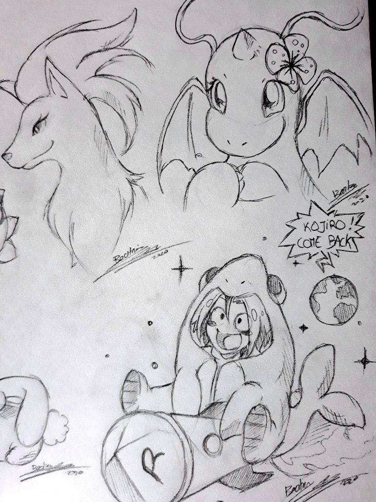 What are these old sketches??(I like Nickit's one) 