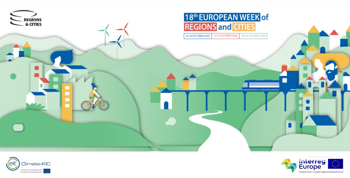 Registration for #EURegionsWeek opens today!

Join <a href="/ClimateKIC/">EIT Climate-KIC</a> &amp; <a href="/interregeurope/">Interreg Europe</a> as we explore success factors &amp; solutions to existing barriers for developing #sustainable pathways to a #circulareconomy, as well as some of our own CE projects! 

Register: europa.eu/!gx66fh