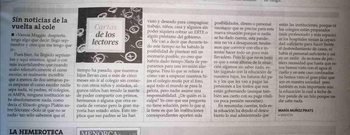 macamena74's tweet photo. Esto es lo ha conseguido este gobierno !!! Preocupación en las familias @mosmovem @Guaschcope @pozzi_jorge @VerderaLuis @ElenaCanaveral @talosguitos https://t.co/Kb70WysjV7