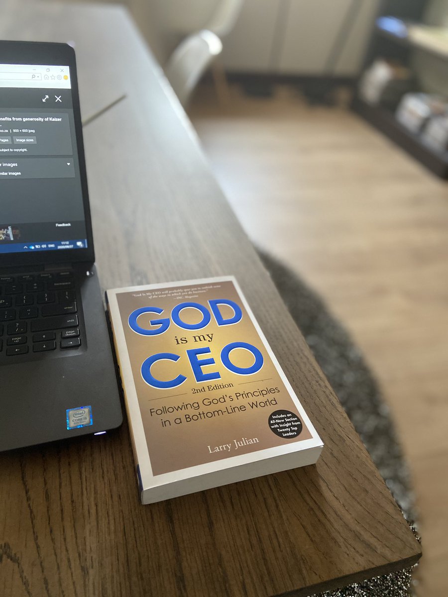 kaizerm_jr's tweet photo. Work and morning read #read #GodMyStrength https://t.co/bTtVRhOrQI