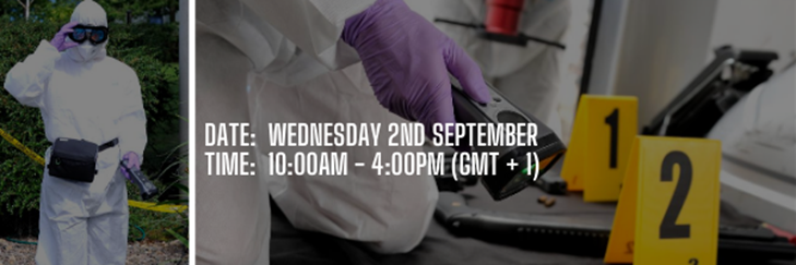 fosterfreeman's tweet photo. #Forensic Light Source Research Symposium

⭐️Speaker Announcement⭐️

We're pleased to announce that @ForensicLeisa will be presenting her research on Detection &amp; Analysis of #BloodPatterns on Patterned fabrics 

Register now and join us next week: https://t.co/ORbAIMDmWp https://t.co/yVwELt7vwt