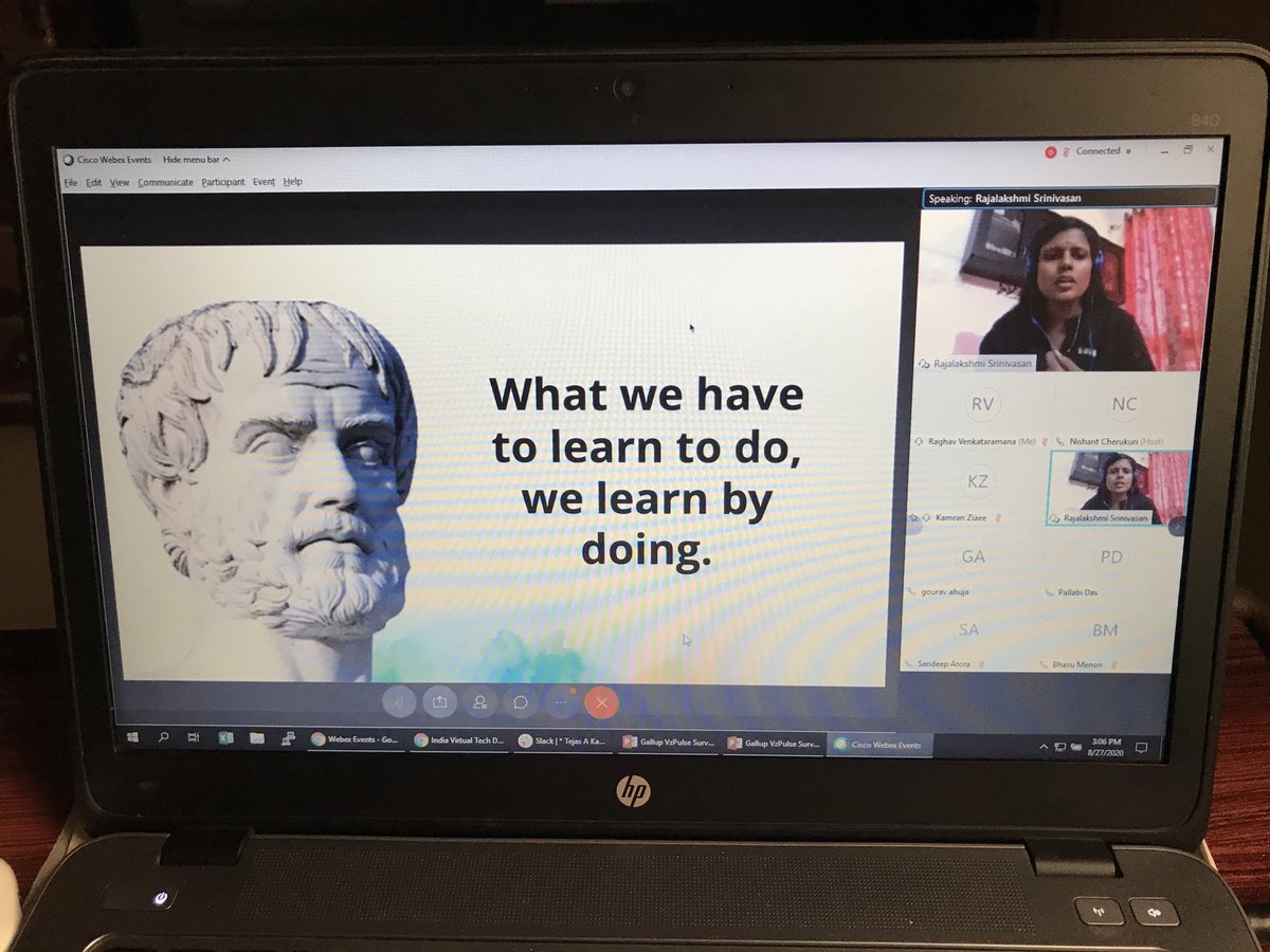 RaghavIN's tweet photo. Raji from Zoho sharing her thoughts on “Key To Success” #VerizonTechDay ⁦@VZIndia⁩ ⁦@verizontechday⁩ https://t.co/lntLzWdeQd