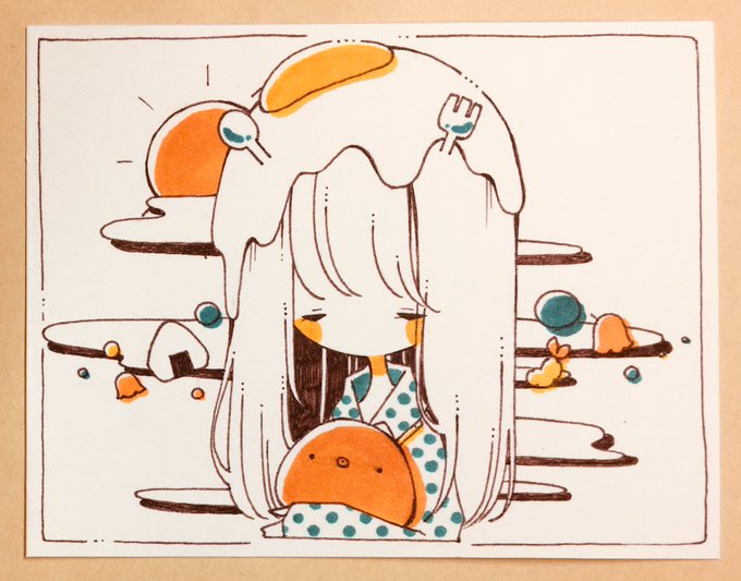 「女の子 目玉焼き」のTwitter画像/イラスト(古い順)