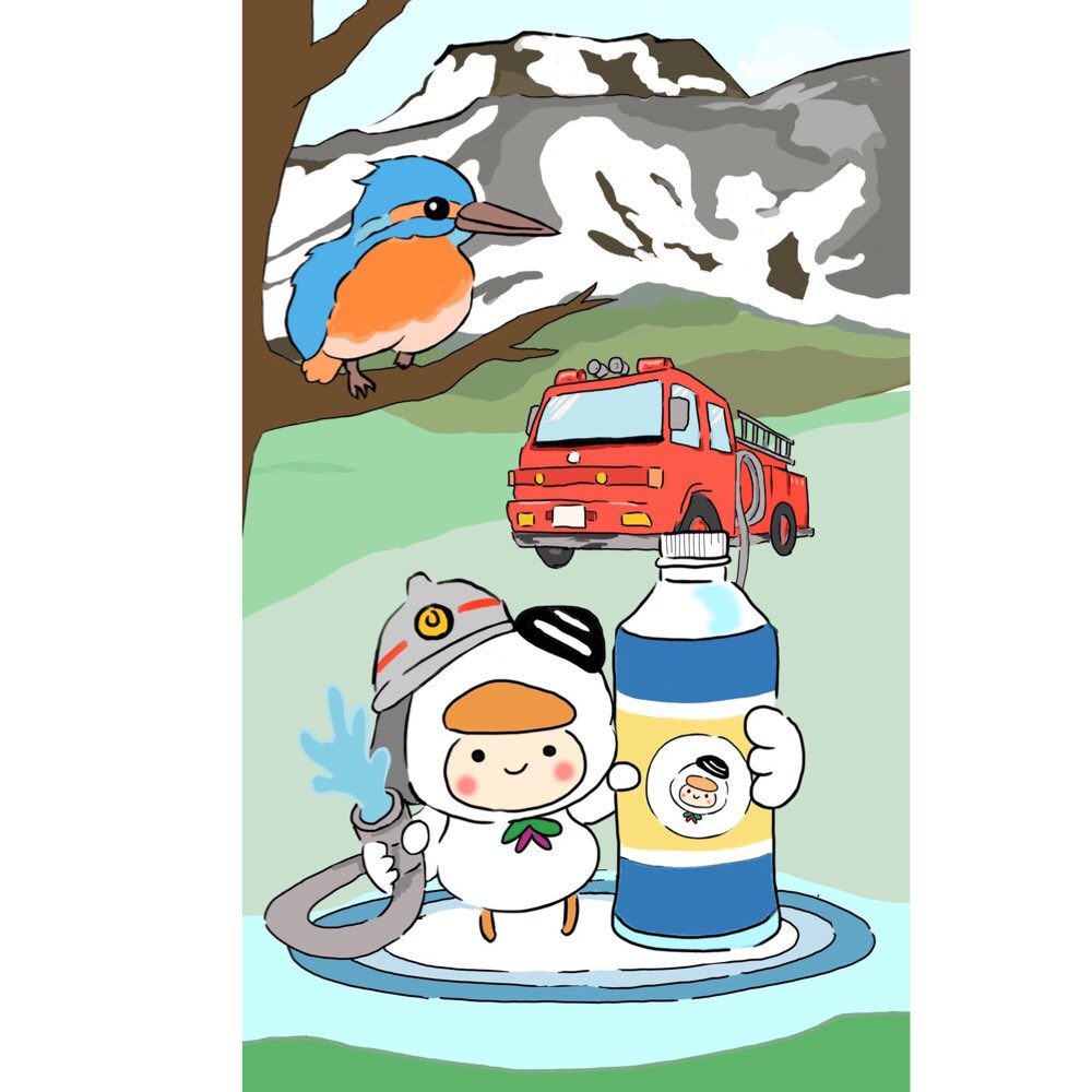 アトリエなちこ 苫小牧市の消火栓のイラスト描きました とまチョップ可愛い 大好き とまチョップ 苫小牧 T Co xebidt2z Twitter