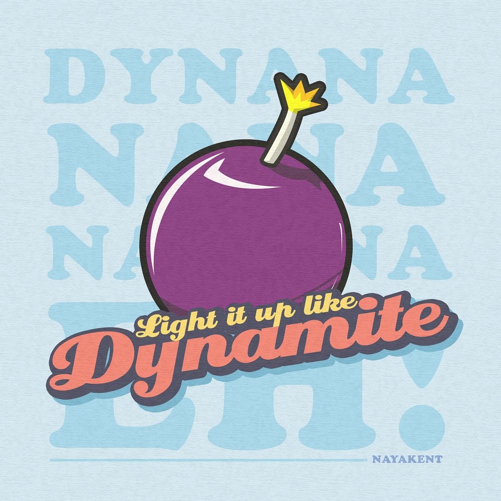 Dynanananana Ehh!
Did some retro art! Stream #DynamiteBTS #Retoart  #illustration