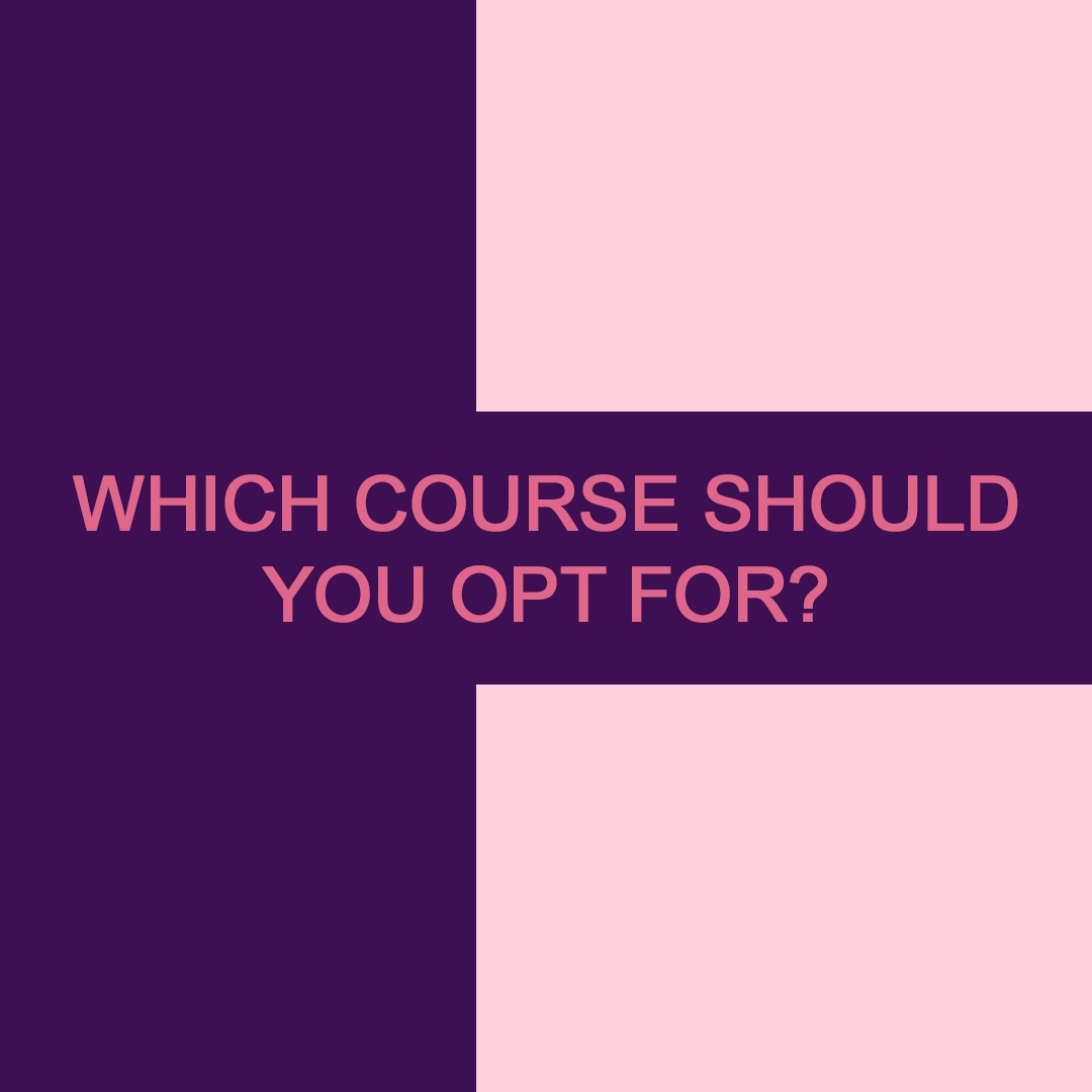 courseguidein's tweet image. The availability of different streams and courses tends to add to the overall problem