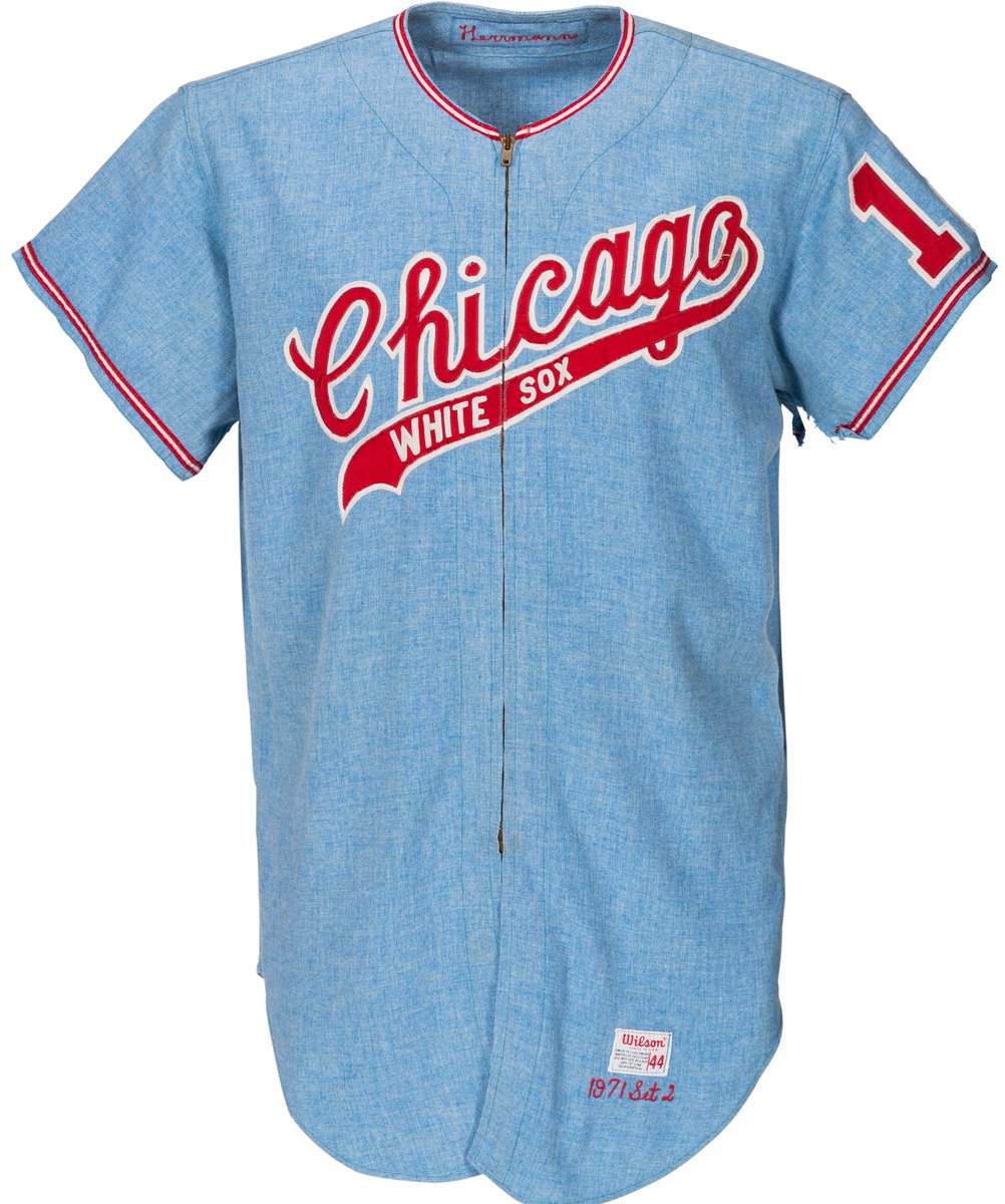 1972 white sox road jersey