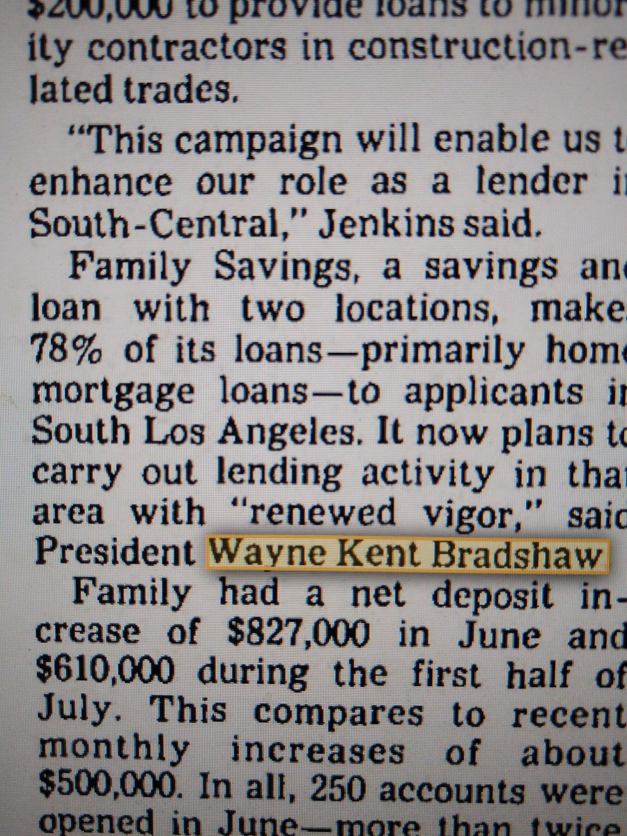 LA Times, 1992 note the paper dint use term "South-Central" in this article. Code talk to separate the "nig nigs" from the "nig nigs with money." If u know the lay out of the city, u will understand that the wealthiest Blacks were the target here.