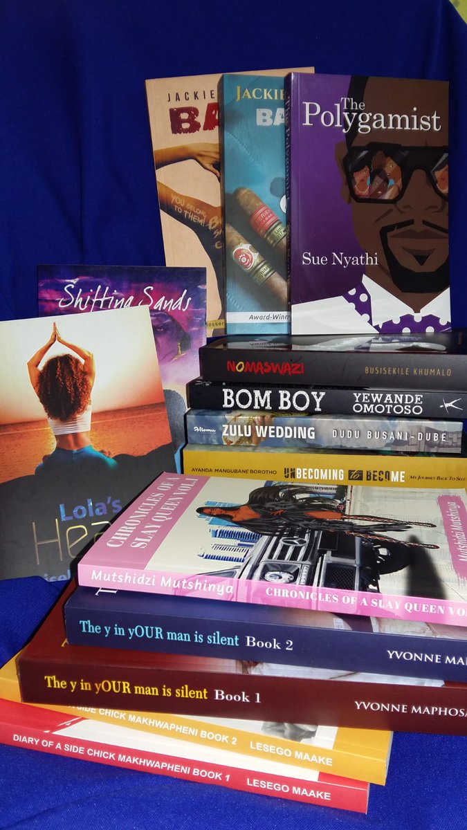 Celebrating some local talent - come see our wide selection #BloemgateCentre #Bloemfontein

#BloemTwitter @dududube @yomotoso @IkeLObidike #AyandaBorotho @SueNyathi #books #localtalent #localislekker #localauthors #SupportLocal #SAauthors #localtalent #ilovewriting #ilovereading