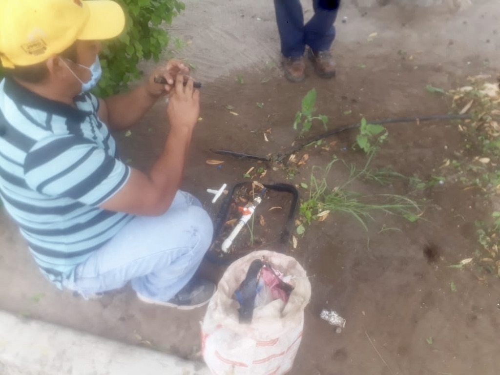AyuntComondu's tweet photo. Personal de la Dirección de Parques y Jardines de la Secretaría de Servicios Públicos y Medio Ambiente, realiza constante mantenimiento a las rede de riego por goteo en diferentes áreas verdes del municipio de Comondú https://t.co/QZaWZEiqvy