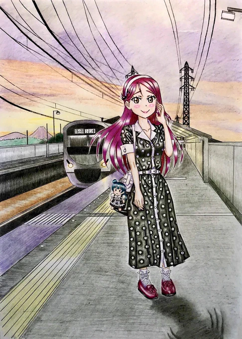 "夏の終わりに"
「よっちゃんに会いたいな…」
#桜内梨子
#よしりこ 