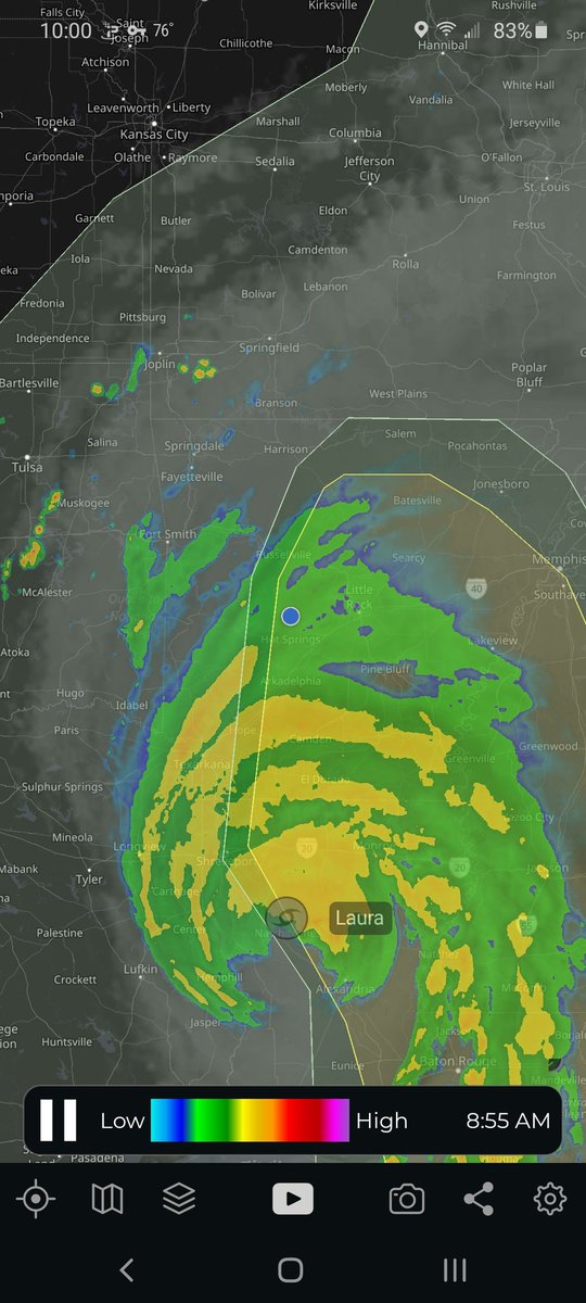 Generac ✔, secondary small generator ✔,  beer cooler ✔, i think we are ready!!!  I think we are ready for Laura. Looks like it tracking right towards us.