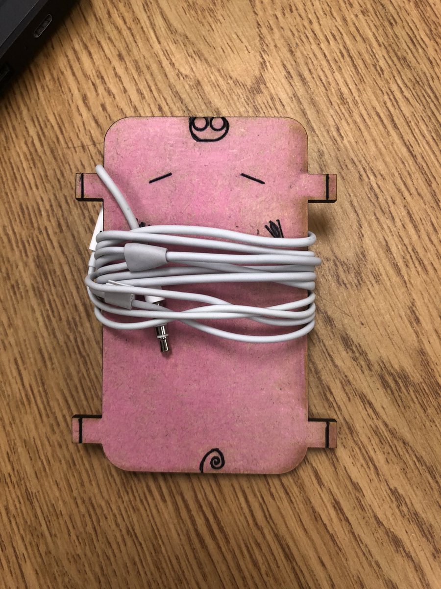 OCHSEngineering's tweet image. Engineering students creating earbud holders with a laser cutter!! Great to see their ideas come to life!! @OCHS_Principal @clay_mcelheny @OCS_CTAE
