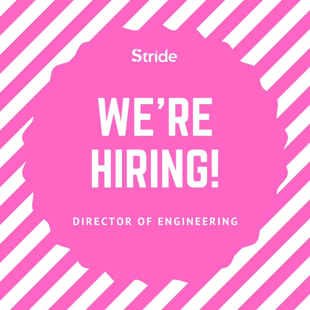 clasp_official's tweet photo. WE'RE HIRING!

Apply today to be the Director of Engineering at Stride Funding. There's never been a better time to join the #StrideSquad!

https://t.co/TwSaW9wg8A

#engineering #tech #startup #hiring #dallas #hiringnow https://t.co/JheHjmRB3w