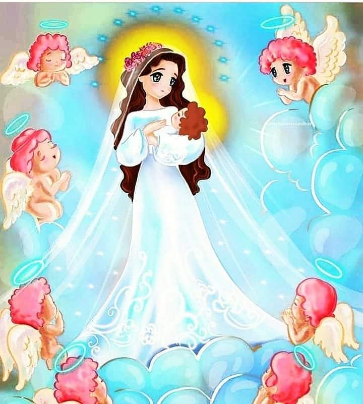 🌷🌹🌹🌹🌹🌹⚘⚘⚘⚘
👑💗#MadreDeDios💗👑🌷#ReinaDeLosCielos🌷👑
🌷#Reinadelapaz🕊🕊🕊
💞
.
Dios te salve María, llena eres de gracia ✝️📿🛐🌟🙏🏽 el señor está contigo , bendita tu eres entre todas las mujeres y bendito es el fruto de tu vientre, Jesús!