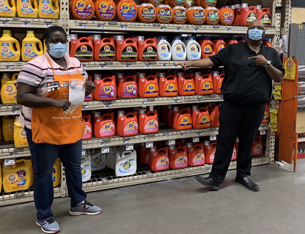 Going on a new adventure can sometimes create anxiety or fear but when you have a fantastic teacher, coach, &amp; mentor in <a href="/williams2_e/">Yvette Stubbs</a> , it all becomes fun! Thanks 4 all of your support!

<a href="/HomeDepot/">The Home Depot</a> <a href="/nyyroro/">Ro Rodriguez</a> <a href="/Nitonaroola/">Nito</a> <a href="/Perrelli_45/">Richard Perrelli</a> <a href="/AbelDenis4/">Abel Denis</a> <a href="/Rgayle23/">Rashema Gayle</a> 

#homerawards #homedepot