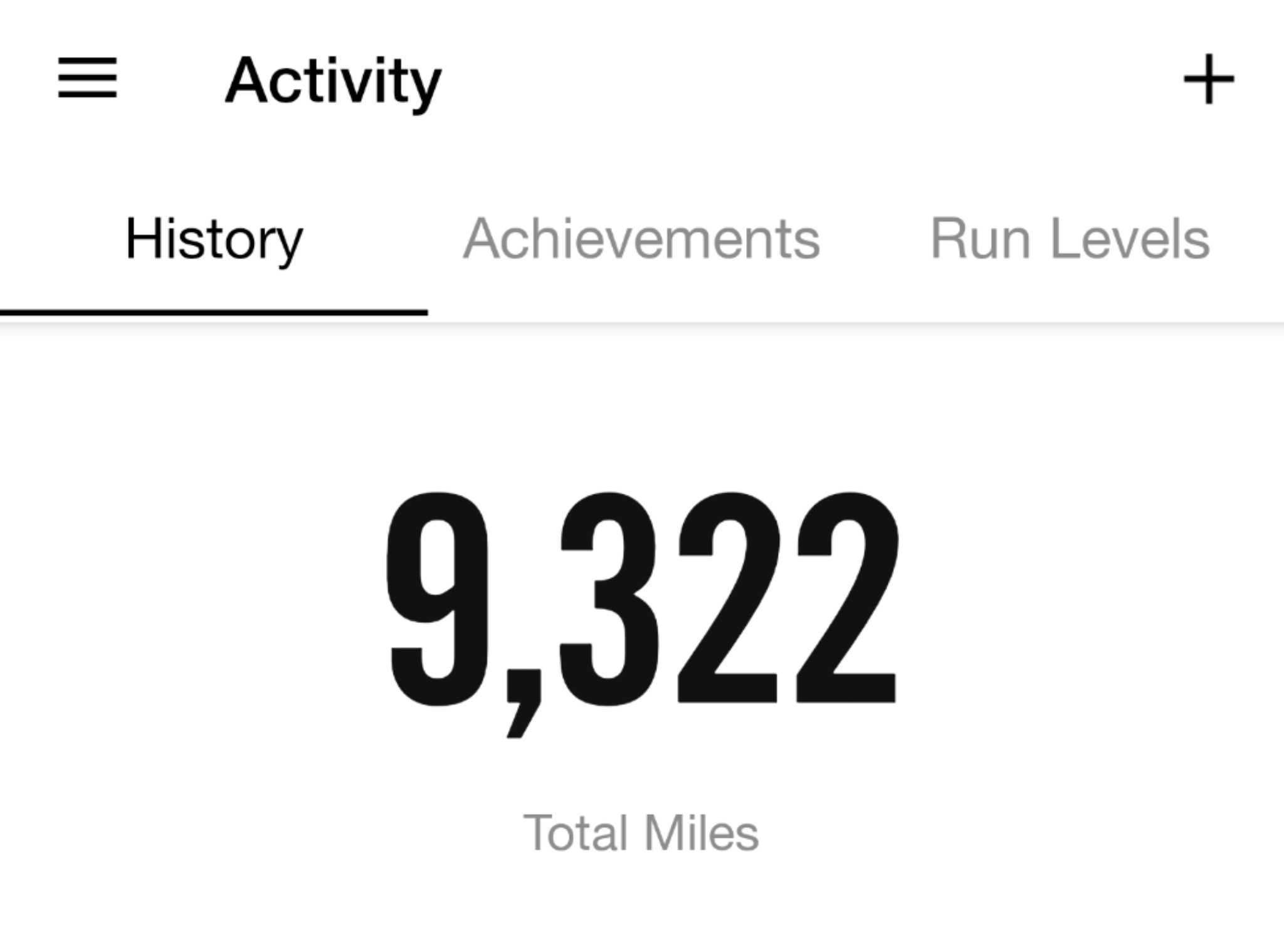 Lowerhouses "I've a achieved 'Volt Level' status Nike Run Club having run over 9320 miles, or 15,000 km, resulting being in the top 1% of the top 1%. Well