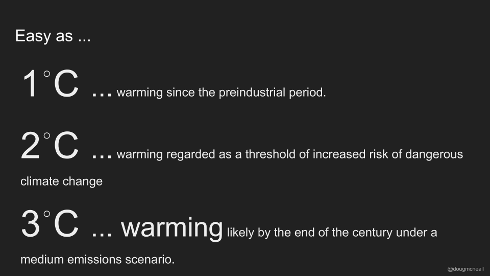 To sum up, there are 3 numbers that you might want to take away from this [talk] twitter thread ...