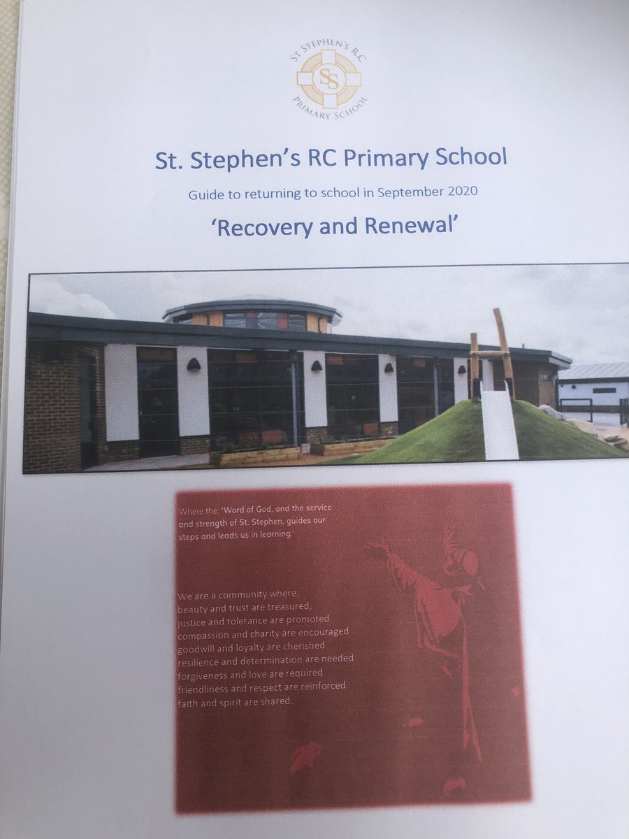 Don’t forget, we return on the 7th September..... please read your guidance booklet in preparation for the new term, it’s also on our school website...  ststephensprimaryschool.co.uk