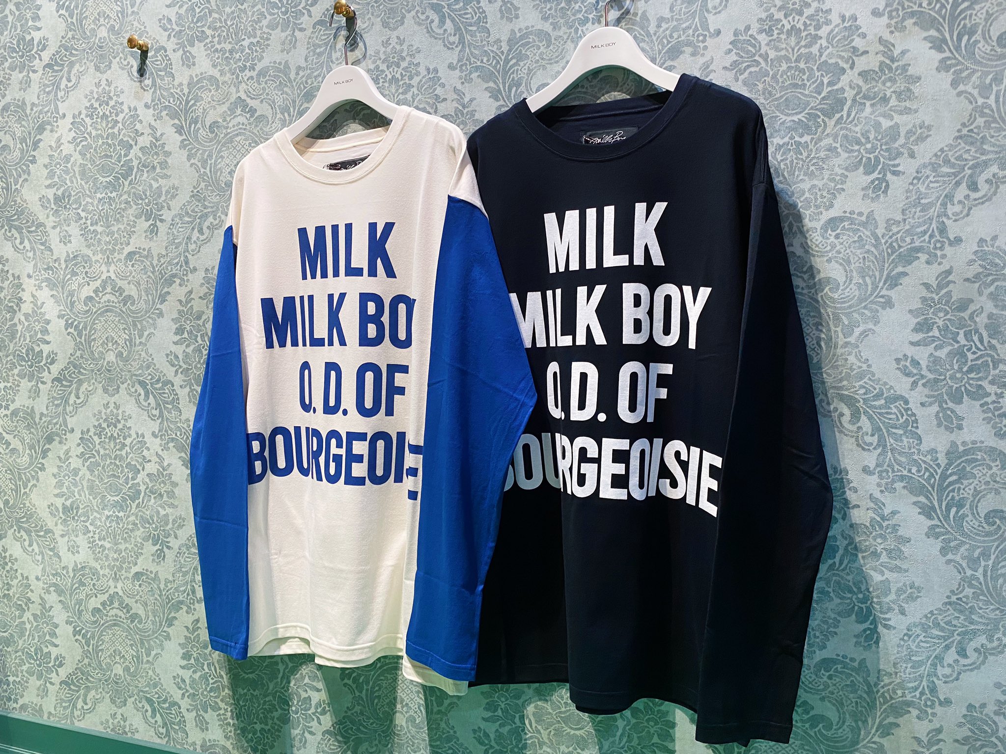 O​.​D. of Bourgeoisie Milk Boy ロングTシャツ