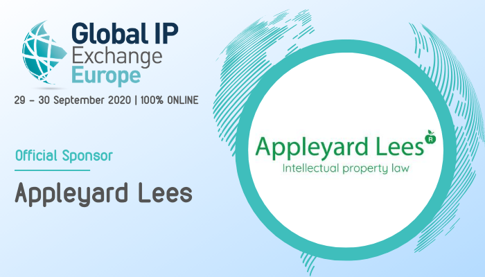 AppleyardLees's tweet image. We are thrilled to sponsor the Global IP Virtual Exchange taking place on the 29-30 September 2020.

Our attorneys look forward to joining leading heads of IP, patent, trade mark &amp;amp; brand protection at the first ever virtual version of the conference.

#GlobalIPEU #brandprotection