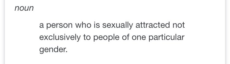 however it can also mean being sexually attracted to more than one gender