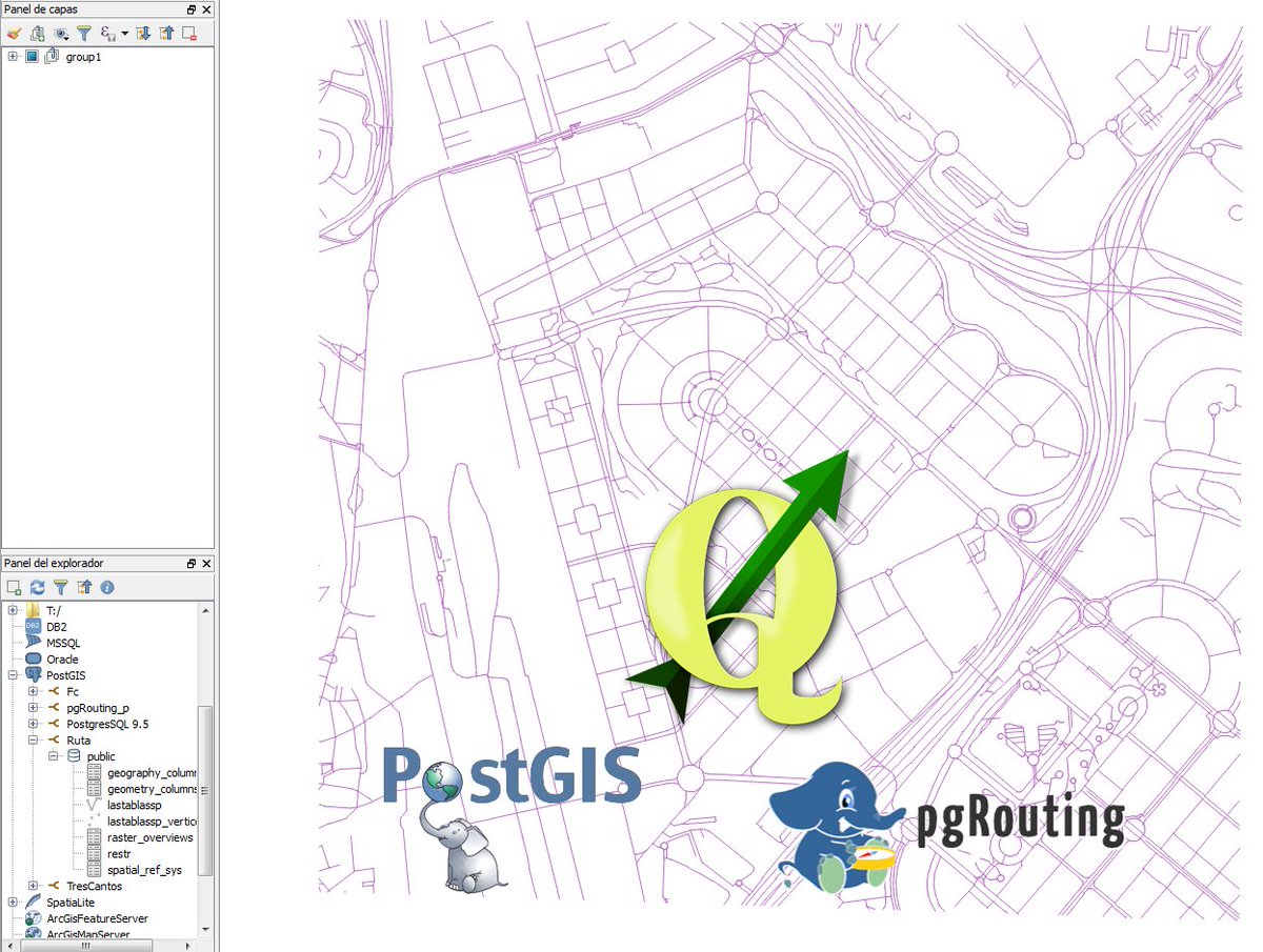 tycgis's tweet image. 🌍➡ Si contamos con una grafo de calles que tenga una integridad en la digitalización, lo podemos convertir en una red con lógica de red para ser usado con el complemento de pgRouting de postGIS desde QGIS.

Sigue leyendo: bit.ly/RutaÓptima_QGIS

#pgRouting #postGIS #QGIS