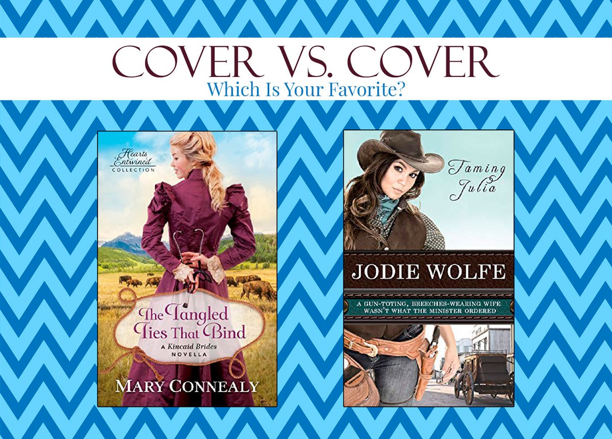 If you were going to read one of these books based on the cover alone, which one would you choose? #covervscover #christianromance