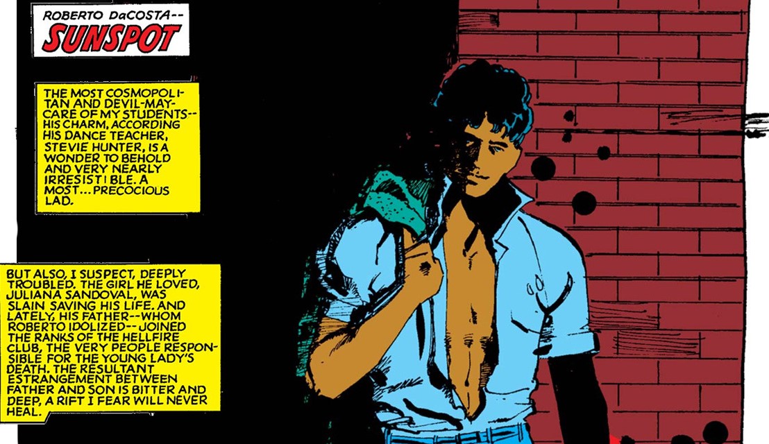 The Claremont Run on X: Roberto Da Costa, created by Claremont (with Bob  McLeod on art) for the New Mutants Graphic Novel in 1982, is currently the  centre of white-washing accusations in