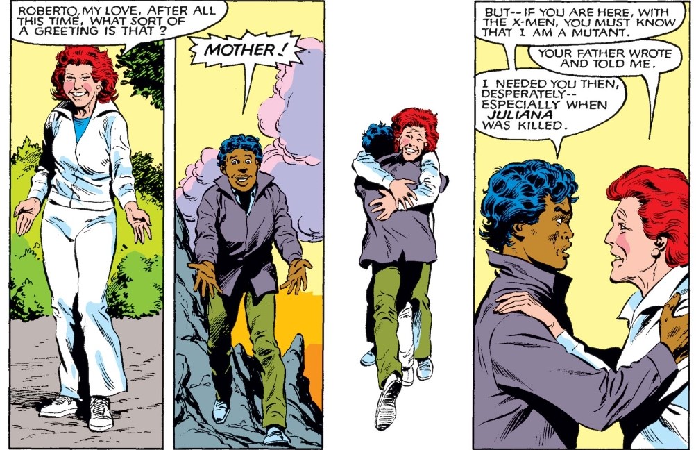 The Claremont Run on X: Roberto Da Costa, created by Claremont (with Bob  McLeod on art) for the New Mutants Graphic Novel in 1982, is currently the  centre of white-washing accusations in