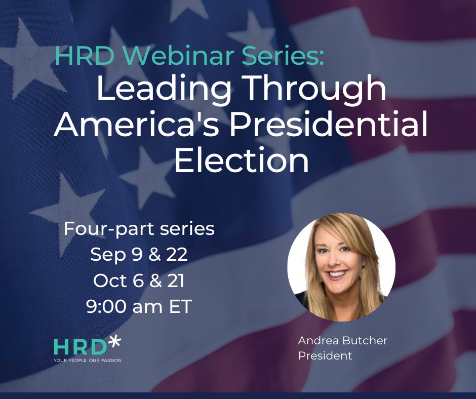 Leaders, we have an opportunity right now to proactively take action to reduce political conflict within our teams and organizations – and do so responsibly and respectfully. 

Register here: hubs.ly/H0v71s10