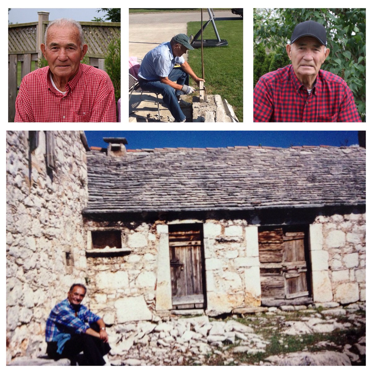 Buke01's tweet photo. My dad was born in this stone house in Croatia. Life was a struggle that he met head on.  He worked hard and made many sacrifices so that his family would have a better future. Today, we lay him to rest. Laka Noć Tata. https://t.co/gpu05fFqxs