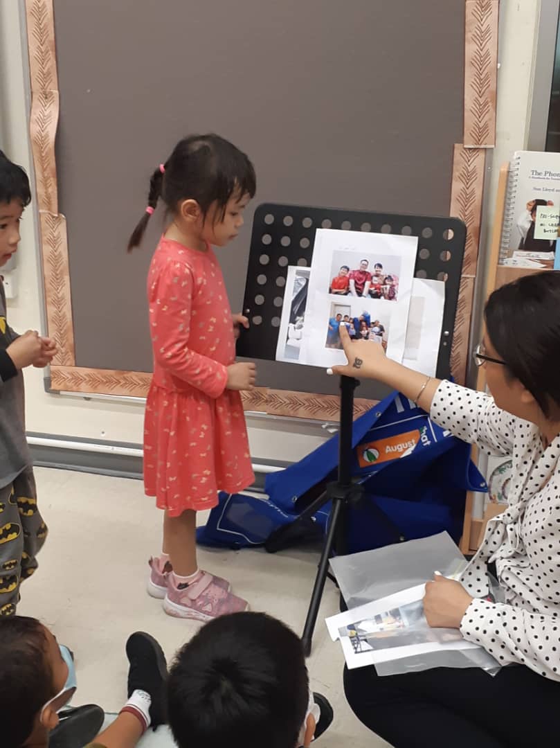 Entry point for 'All About Me' included the children wearing their favourite outfits,sharing pictures of their family. We got to know each other better-learning about our likes &amp; dislikes and different ways of dressing and reasons behind it. #IEYC #earlyyears #teachertwitter